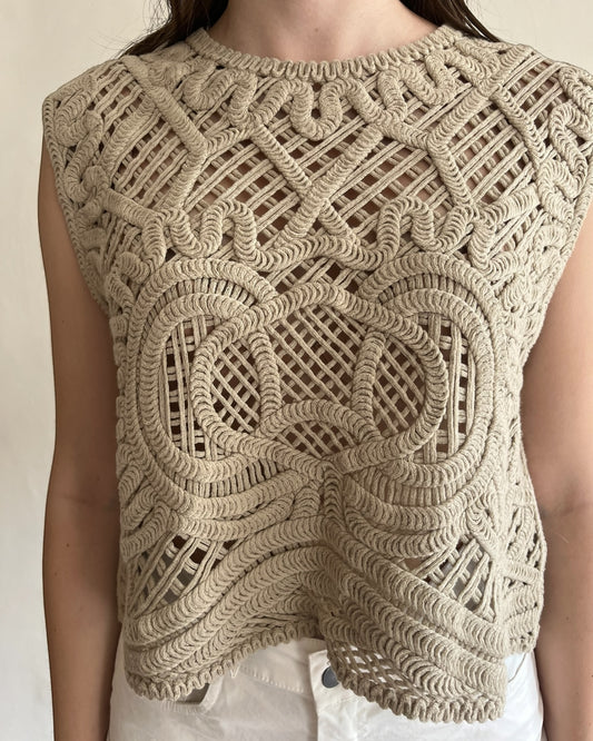 Gilet crochet art. P26/CT2503 MOTEL