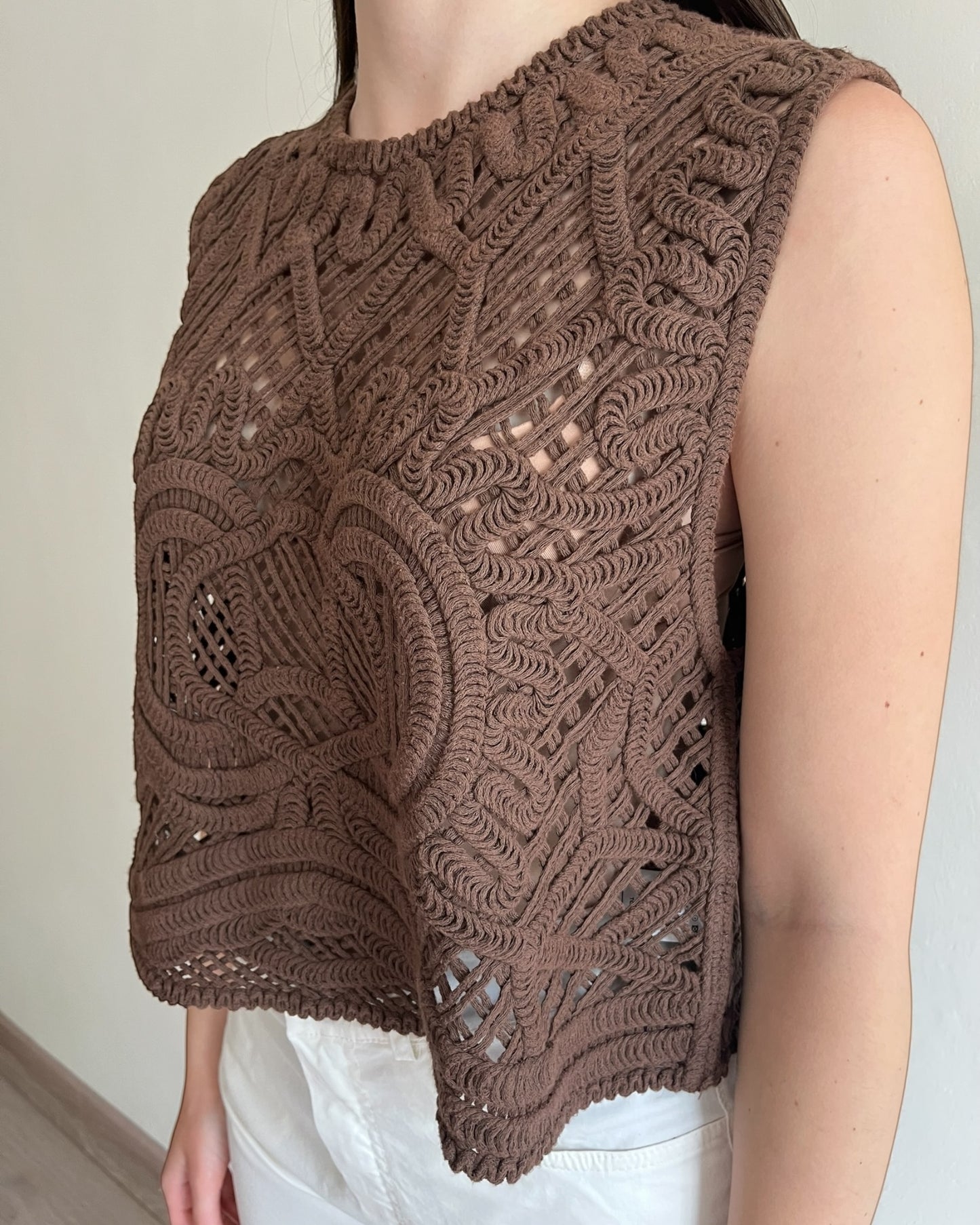Gilet crochet art. P26/CT2503 MOTEL