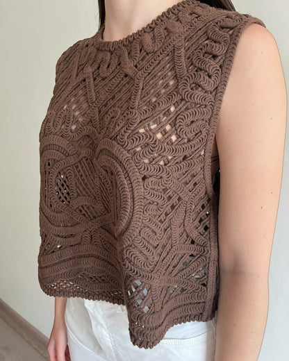 Gilet crochet art. P26/CT2503 MOTEL
