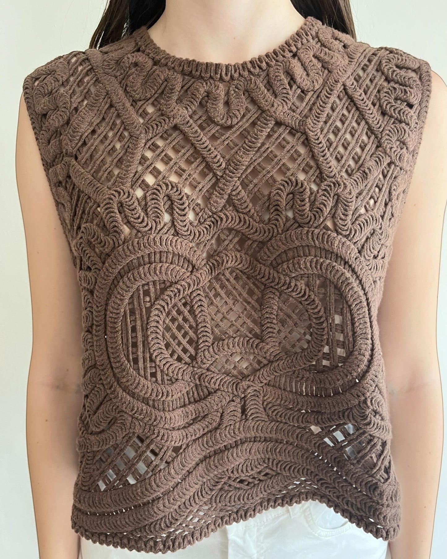 Gilet crochet art. P26/CT2503 MOTEL
