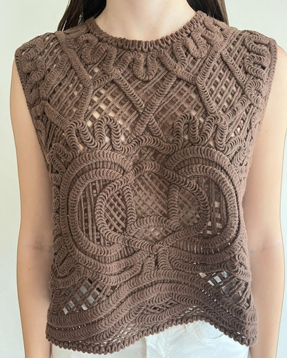 Gilet crochet art. P26/CT2503 MOTEL