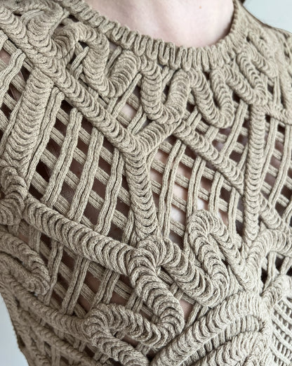 Gilet crochet art. P26/CT2503 MOTEL