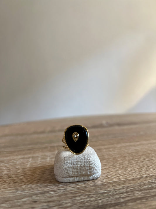 Anello Onice a Goccia