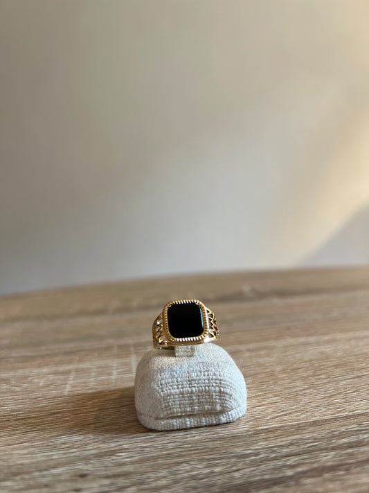 Anello Onice Intagliato