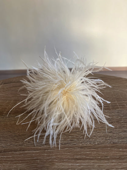 Spilla con piume
