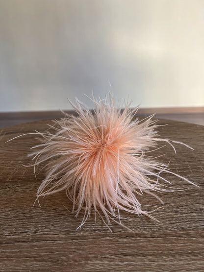 Spilla con piume