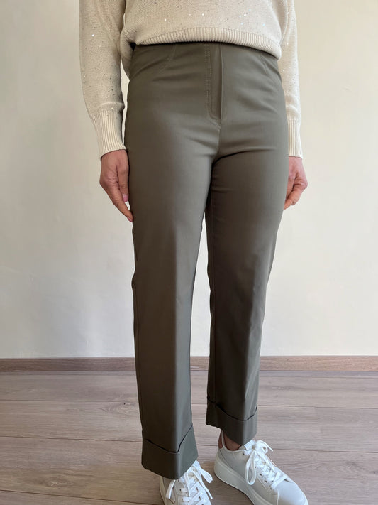 Pantalone con risvolto art. L12XBE LOGICA LOLA BY Sandro FERRONE