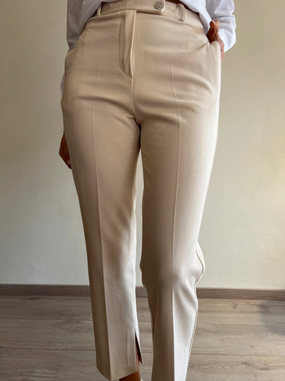 Pantalone crop con spacchetto art. P9990011S IMPERIAL