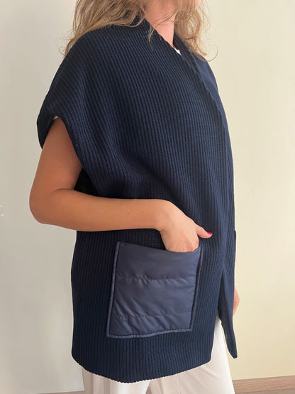Gilet combinato S19YBE DALILA  Lola by Sandro Ferrone