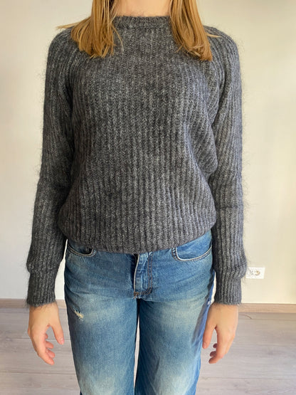 Maglioncino mohair a coste VICOLO 55067S