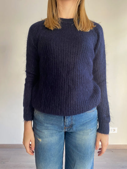 Maglioncino mohair a coste VICOLO 55067S