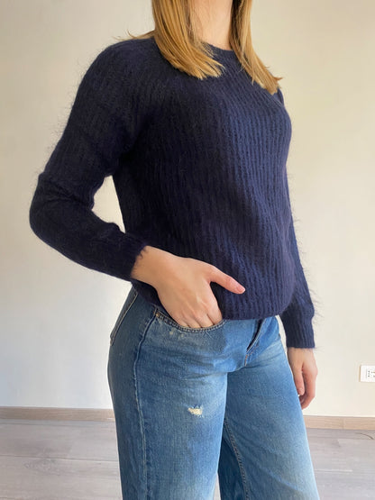 Maglioncino mohair a coste VICOLO 55067S