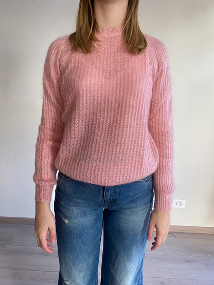 Maglioncino mohair a coste VICOLO 55067S