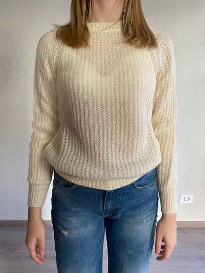 Maglioncino mohair a coste VICOLO 55067S