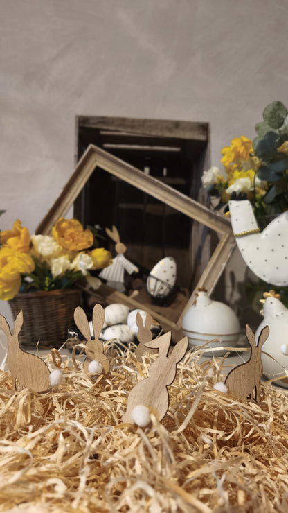 Animaletti decorativi in legno BADEN