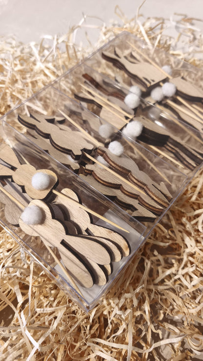 Animaletti decorativi in legno BADEN