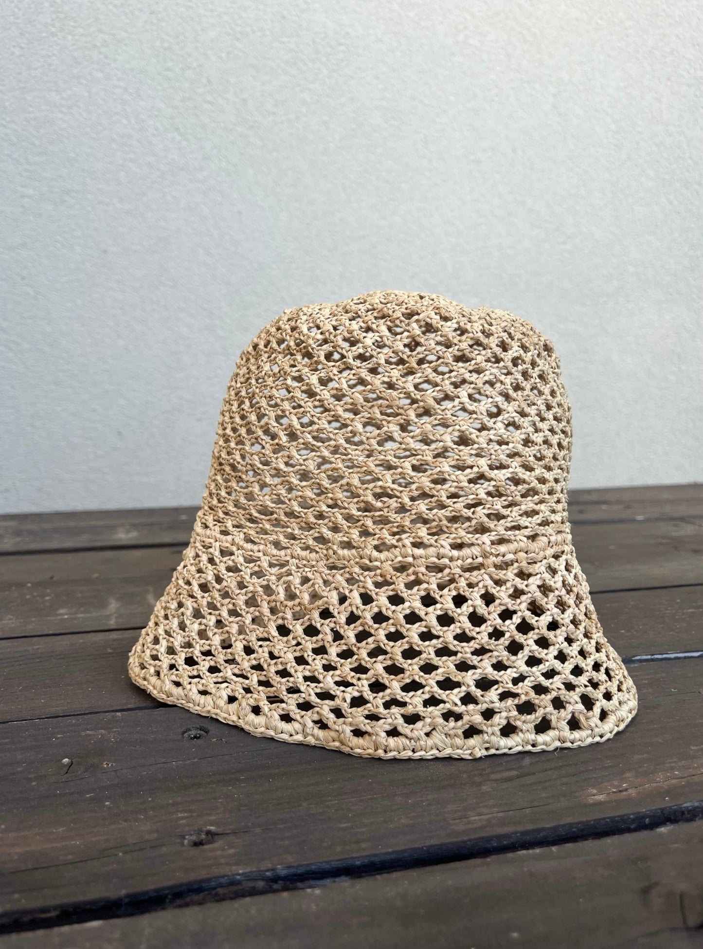 Cappello in rafia naturale art NAURA LIMAIA
